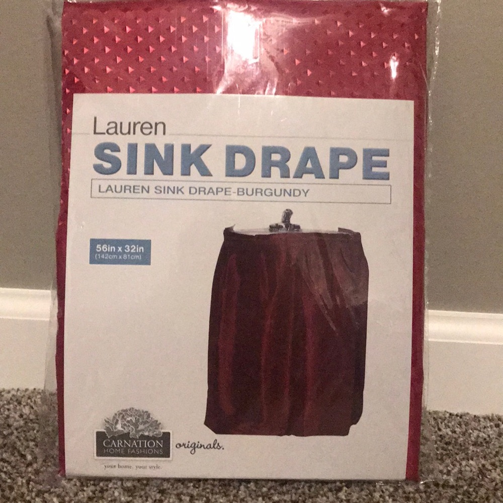 Sink Drape